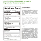 Freeze Dried Brussels - Healthy Snacking
