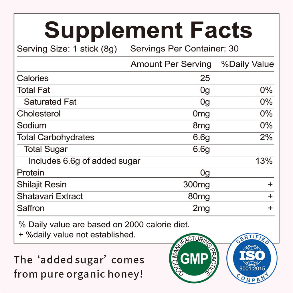 SHE-Lajit Honey Sticks for Women 