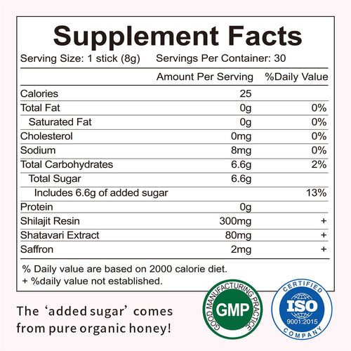 SHE-Lajit Honey Sticks for Women 