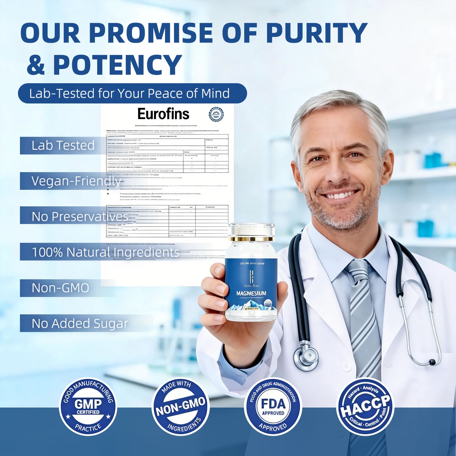 Sleep Magnesium Complex Supplement for Women & Men