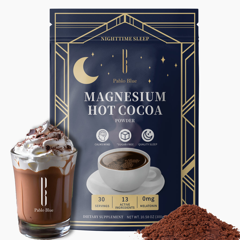 Pablo Blue Magnesium Hot Cocoa Mix, 10.58oz 